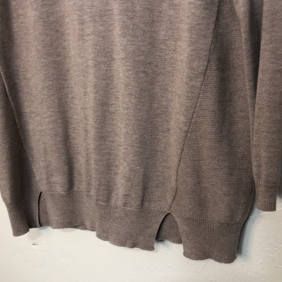 Lori Felt Los Angeles cashmere blend hooded sweater size medium - Picture 4 of 6